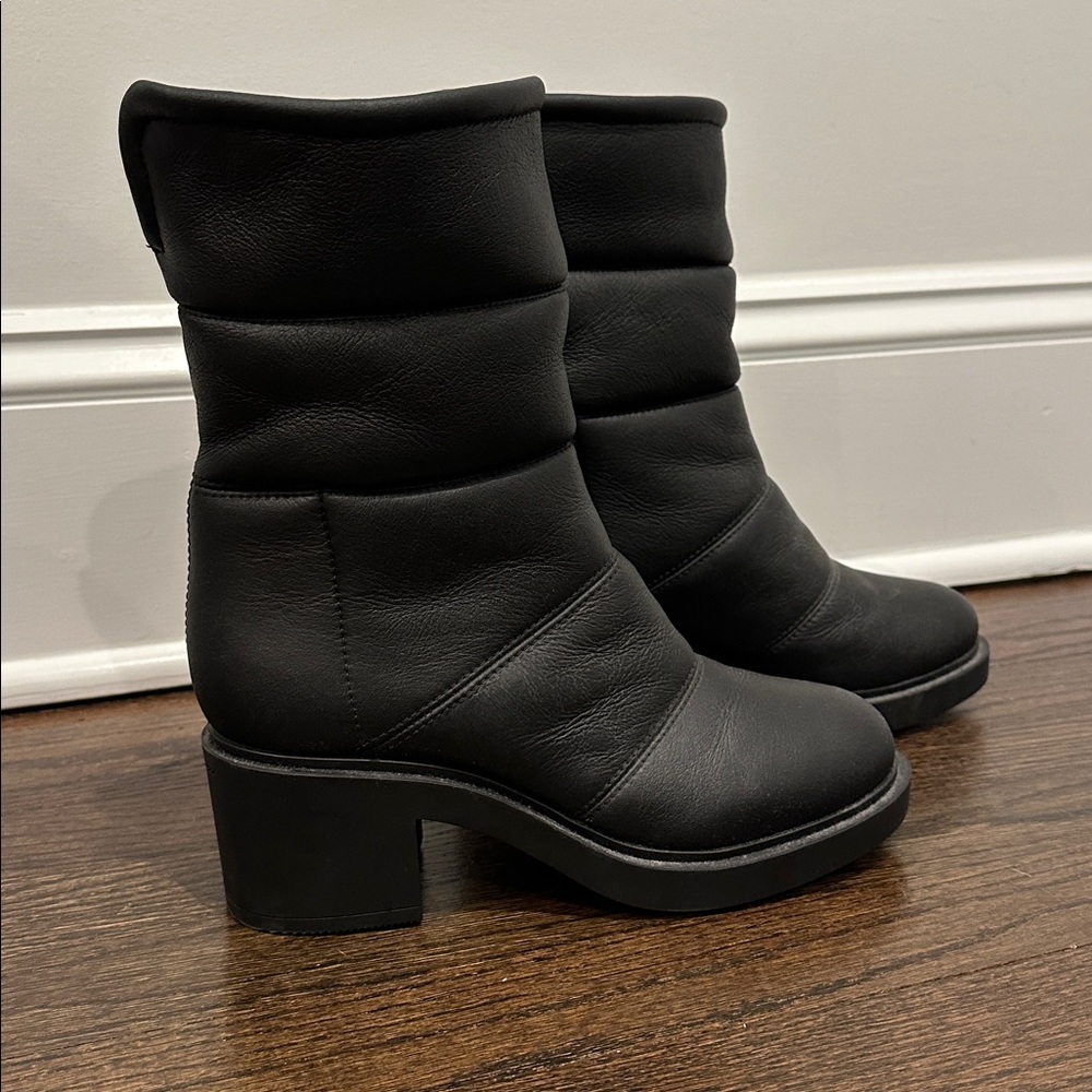 Gianvito Rossi Quilted Shearling Boots